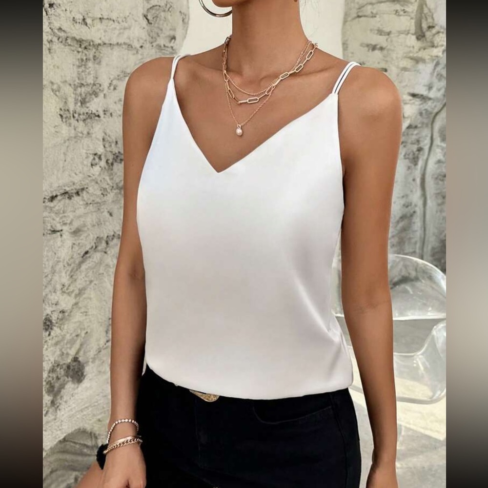 Luxe solid cami top - Picture 5 of 6